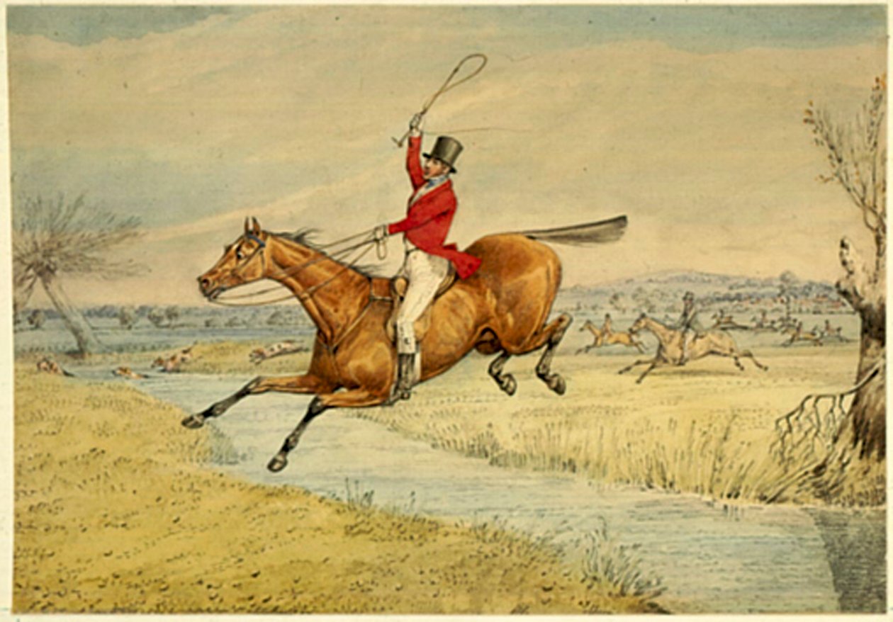 Sobre el arroyo de Henry Thomas Alken
