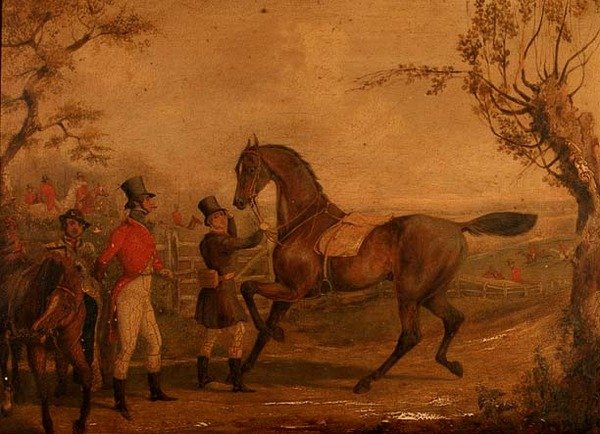 Preparándose para la caza de Henry Thomas Alken