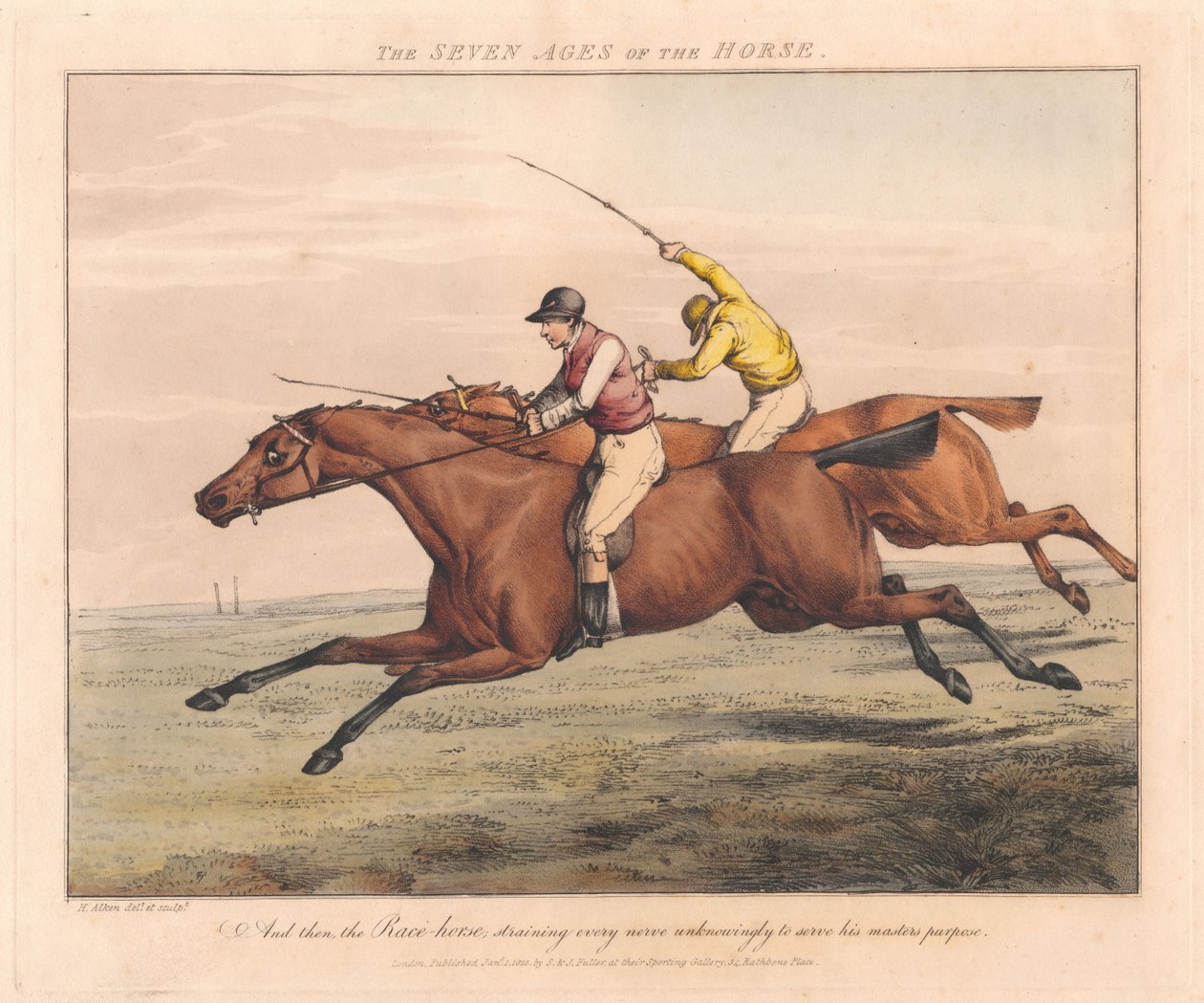 Serie de siete: Las siete edades del caballo de Henry Thomas Alken