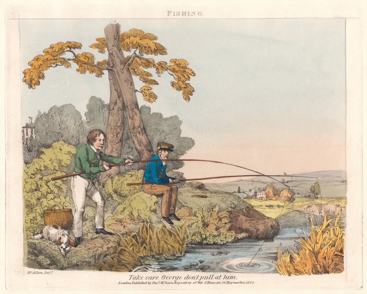 Conjunto de doce [Escenas de la vida del maestro George] de Henry Thomas Alken