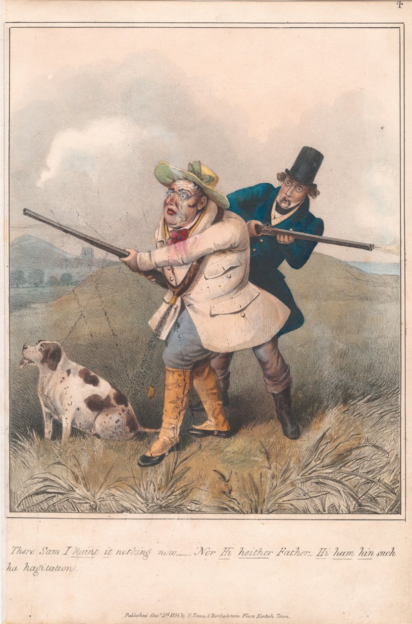 Conjunto de doce con portada: «Sporting Satirist» de Henry Thomas Alken