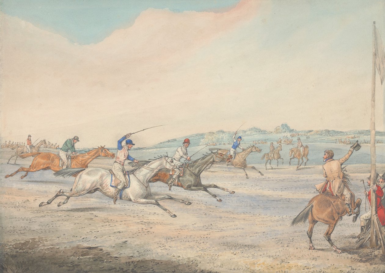Carrera de obstáculos: la meta de Henry Thomas Alken