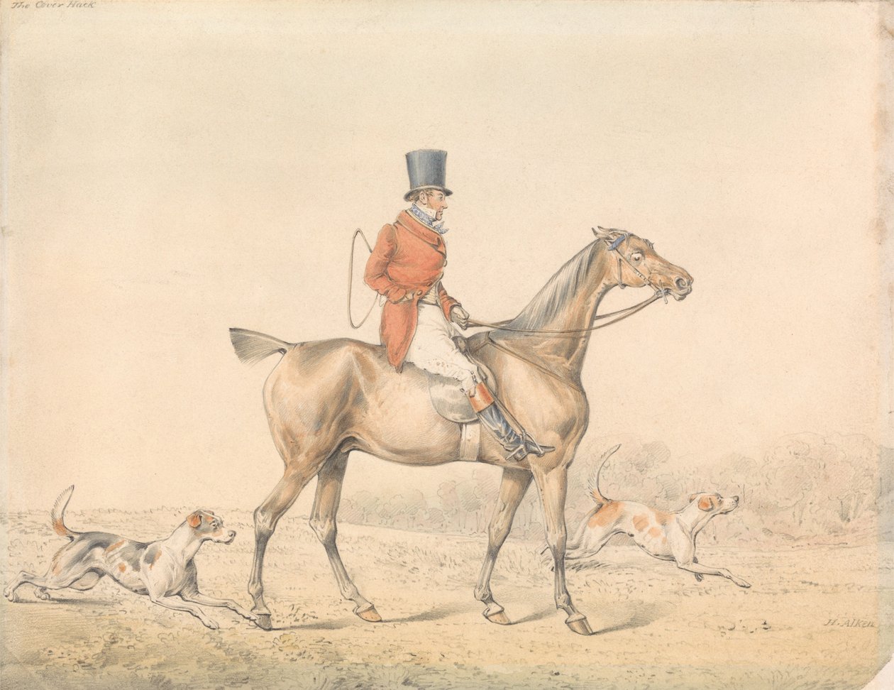 «El truco de la portada» de Henry Thomas Alken