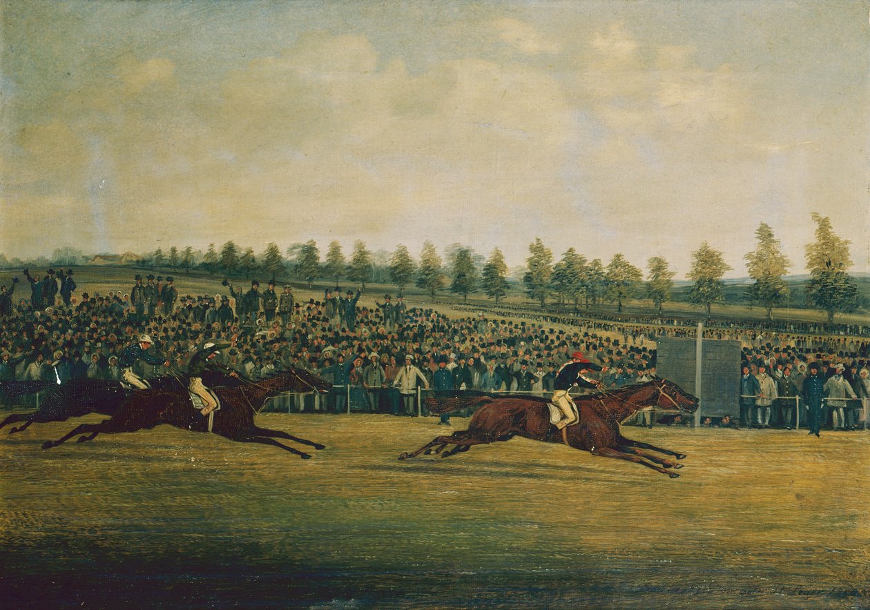 El Doncaster St Leger de Henry Thomas Alken