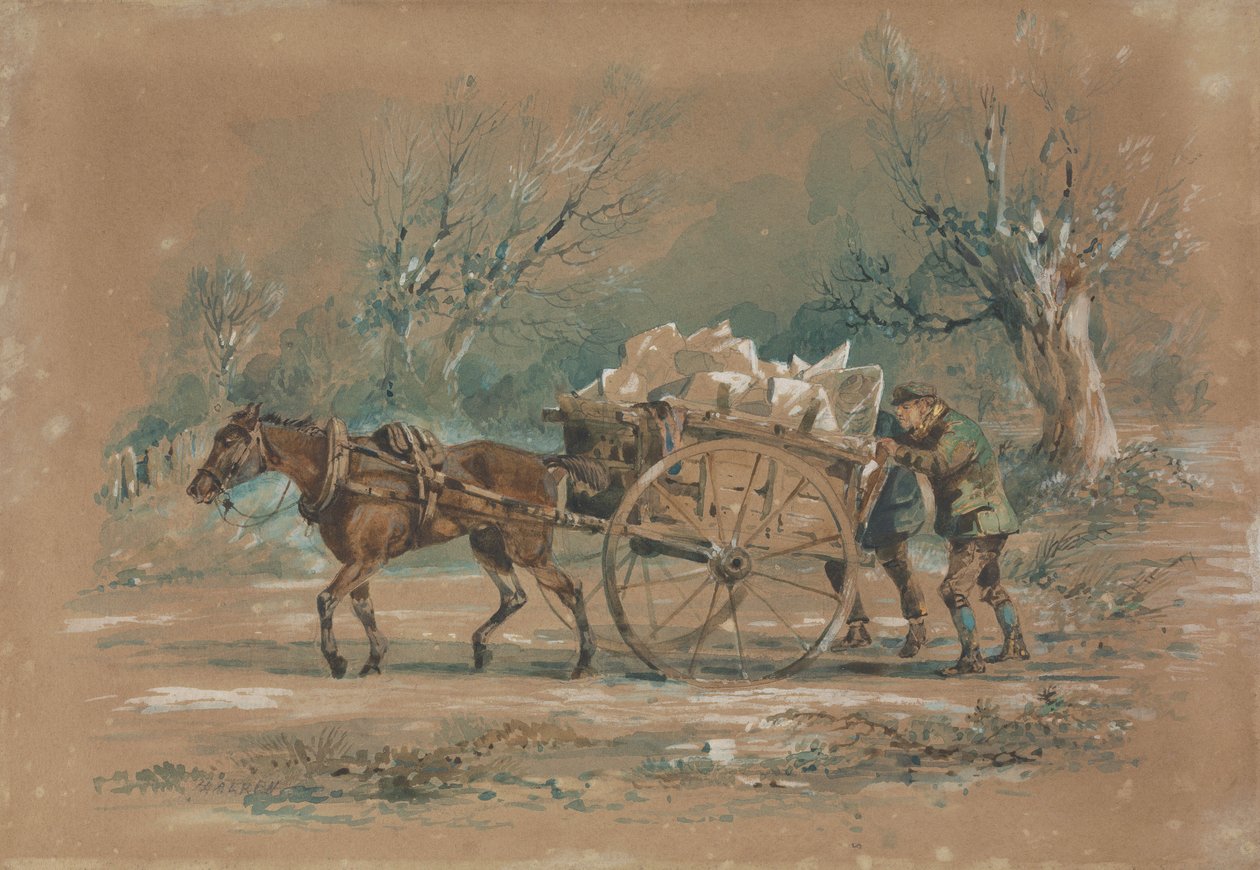 El carro de hielo de Henry Thomas Alken