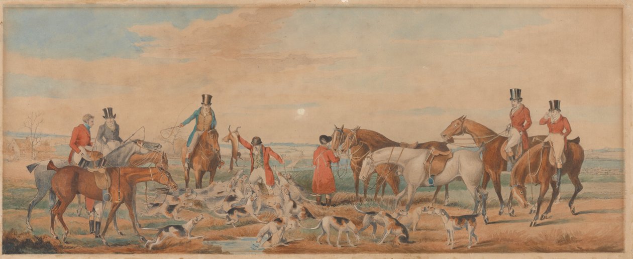 La cacería de Leicestershire - La muerte de Henry Thomas Alken