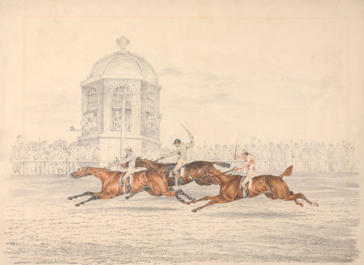 El St. Leger, Doncaster: la llegada de Henry Thomas Alken