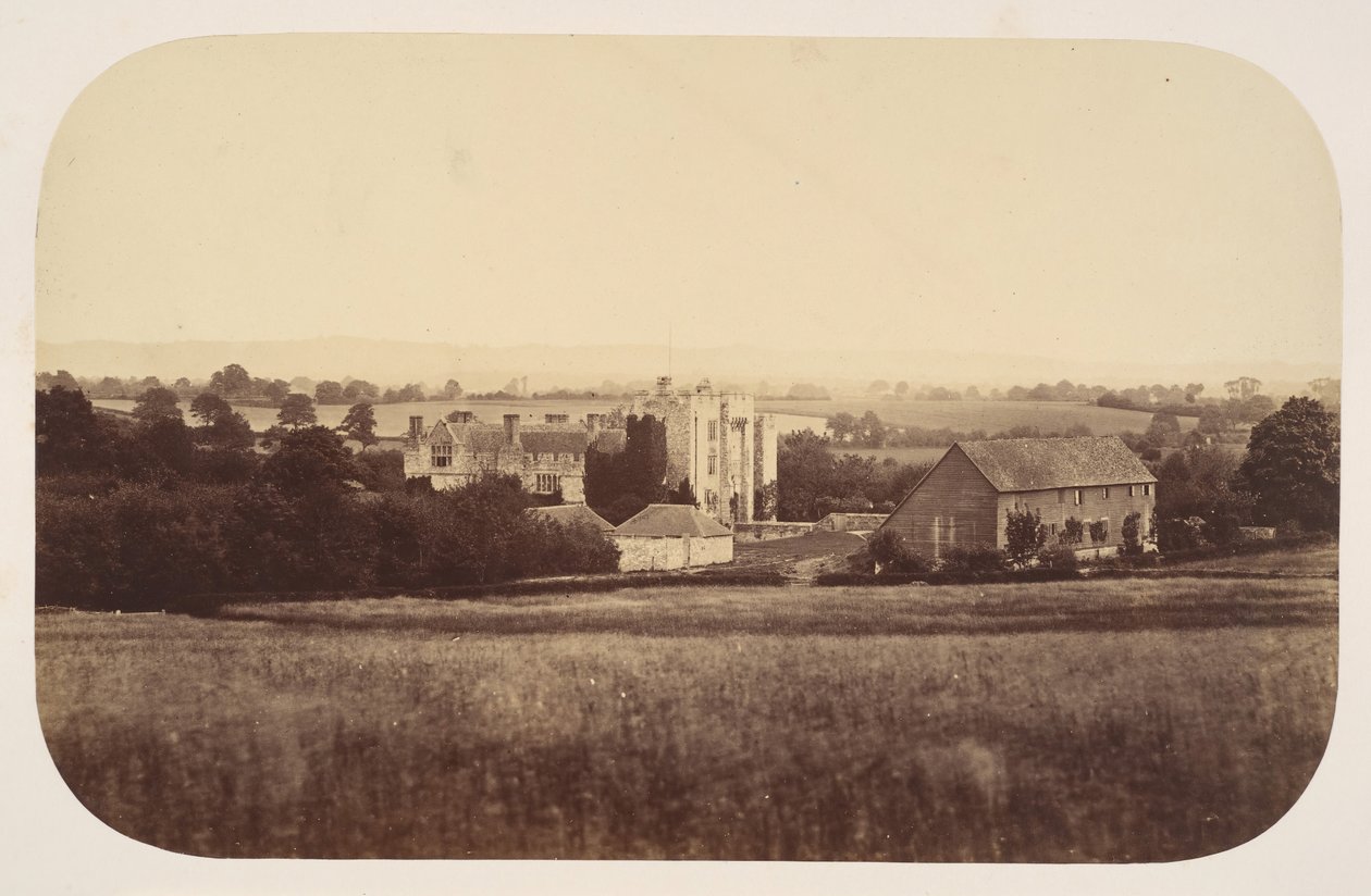 Castillo de Hever, Kent, 1857 de Henry Thomas Wood