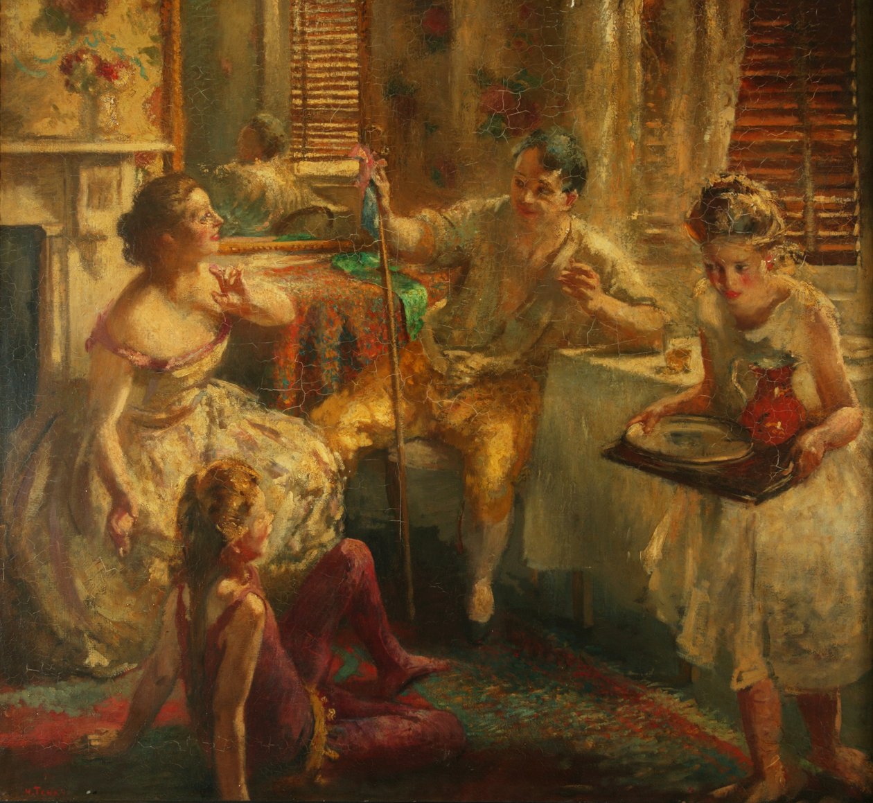 Jugadores ambulantes de Henry Tonks