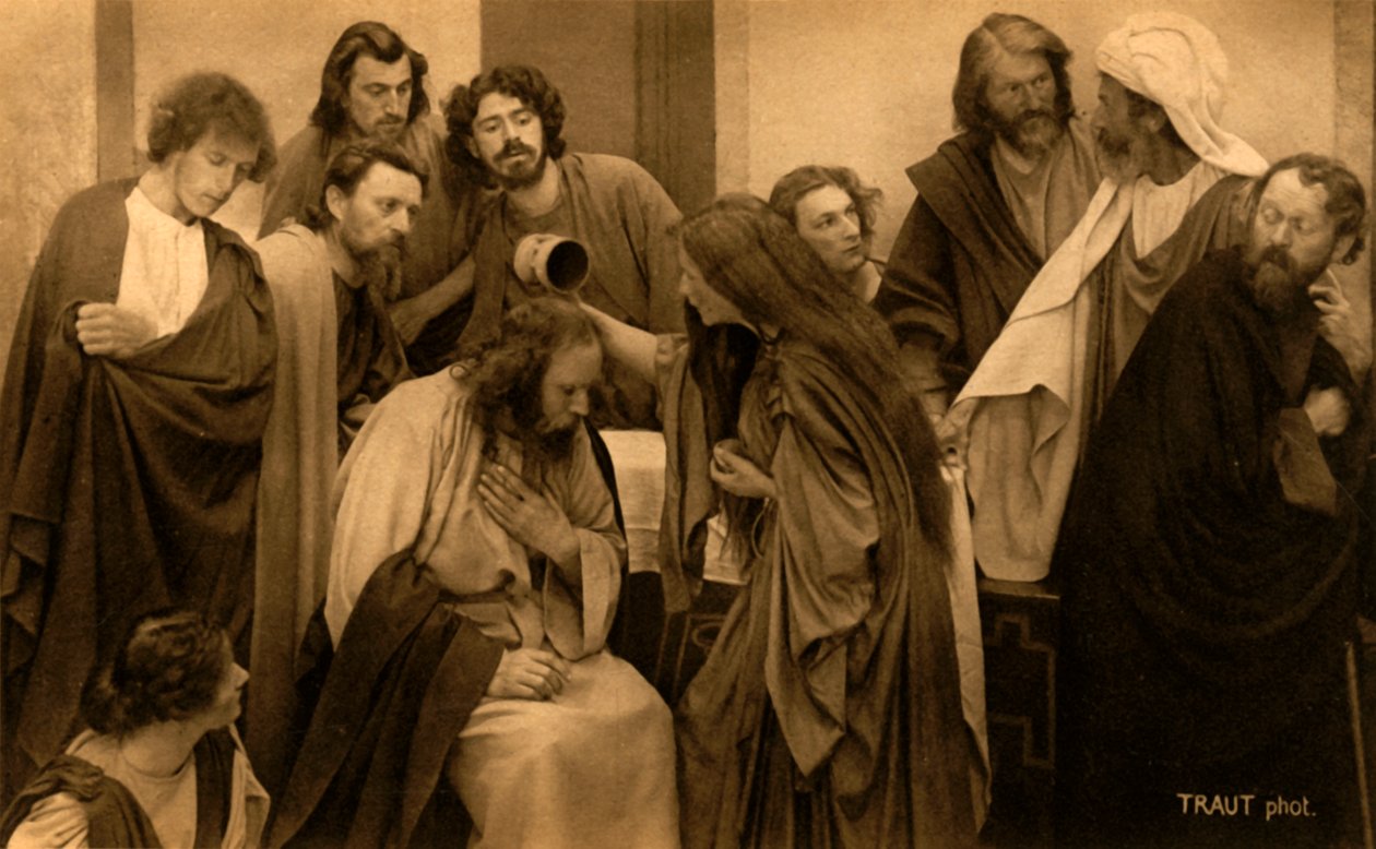 La Unción, 1922 de Henry Traut