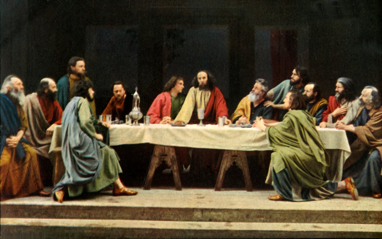 La última cena, 1922 de Henry Traut