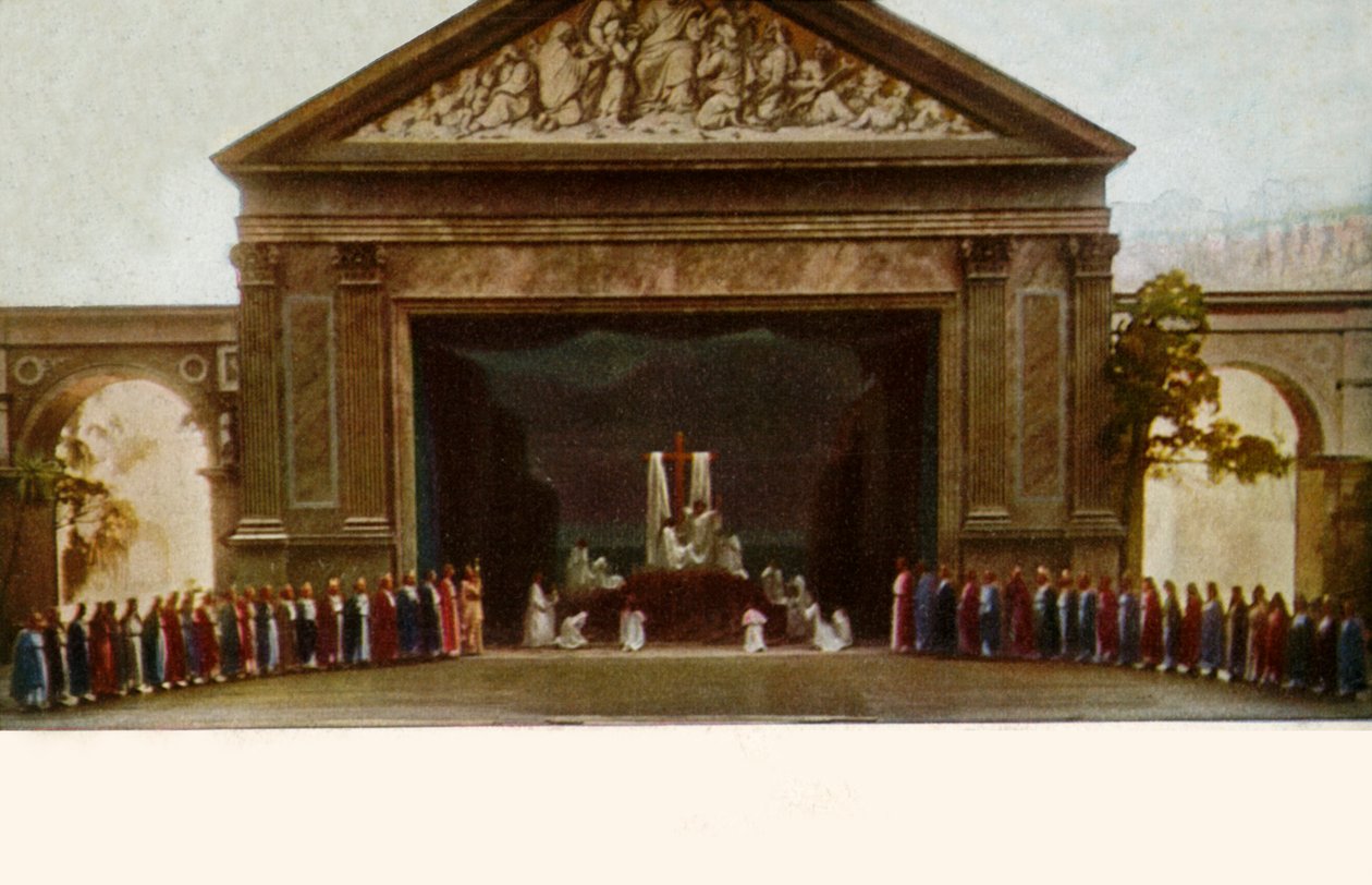 Veneración de la Cruz, con coro de Henry Traut