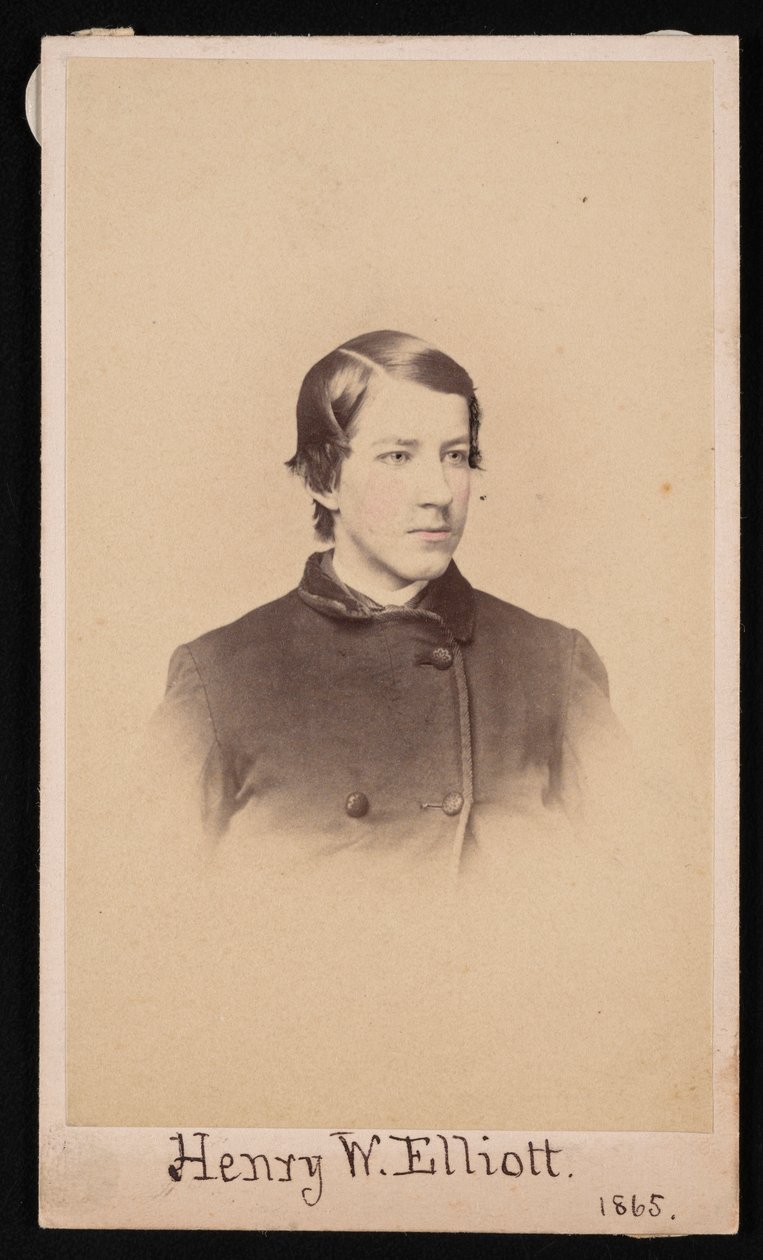 Retrato de Henry Wood Elliott de Henry Ulke