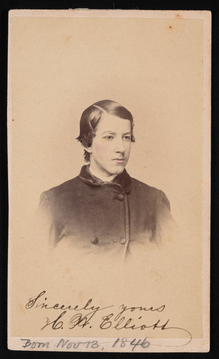 Retrato de Henry Wood Elliott 1846-1930, 1865 de Henry Ulke