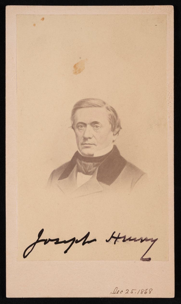Retrato de Joseph Henry 1797-1878, 1868 de Henry Ulke