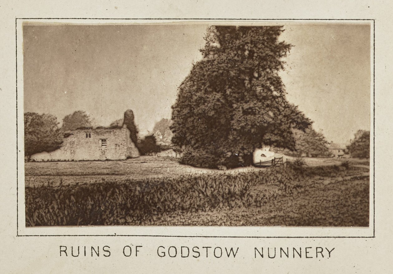 Ruinas del convento de Godstow de Henry W. Taunt