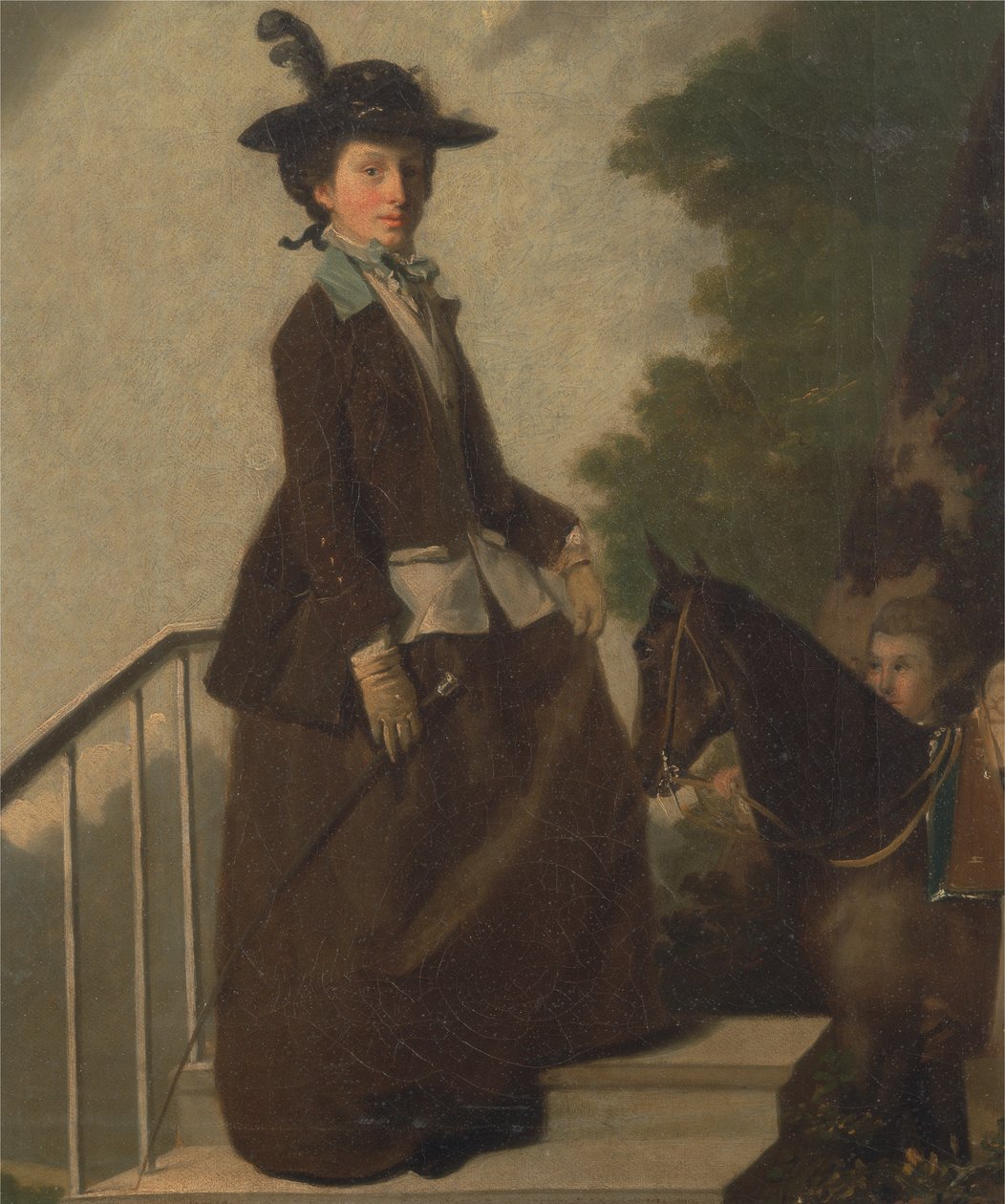 Elizabeth Bridgman, hermana del artista de Henry Walton