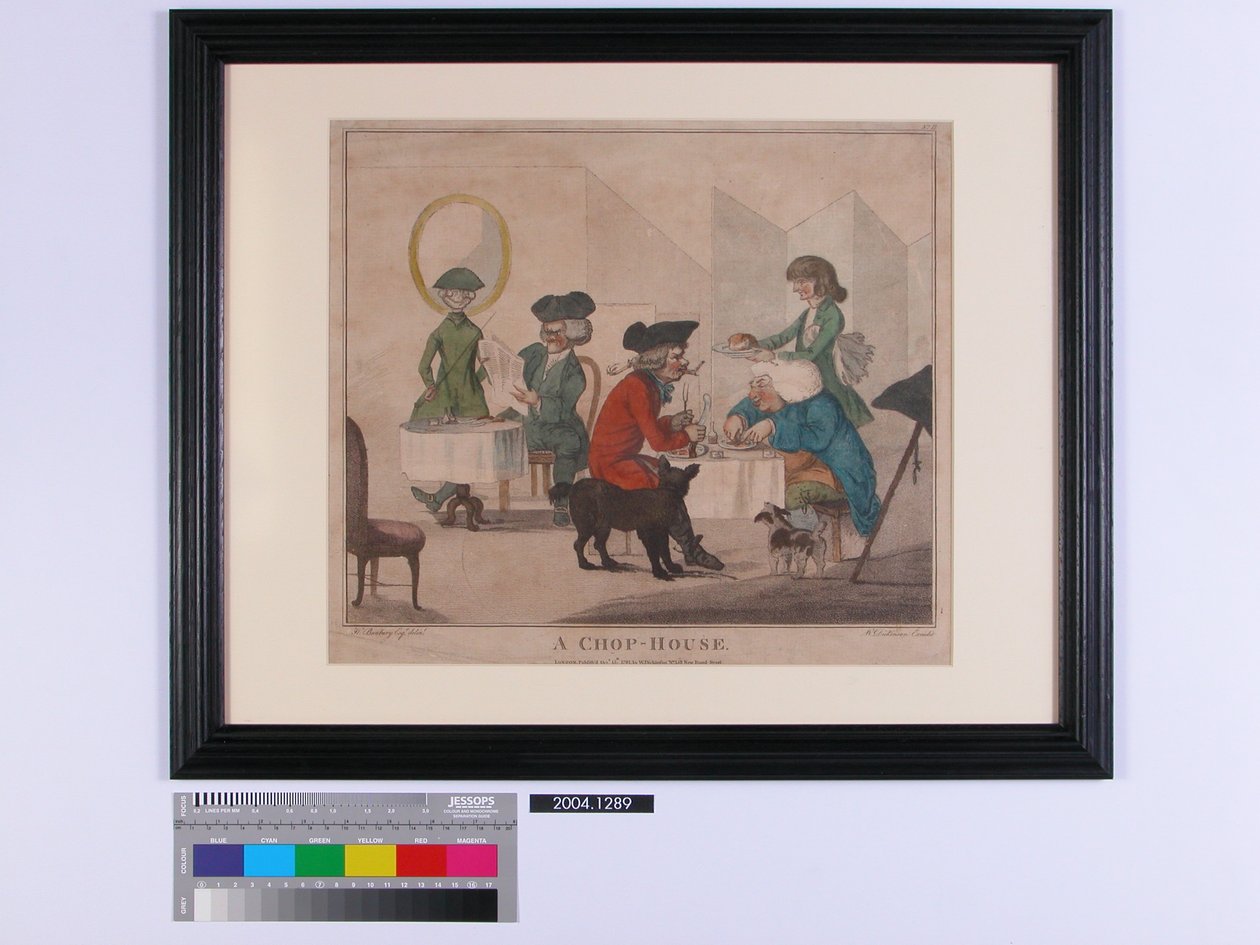 Una Casa de Comidas, 1781 de Henry William Bunbury