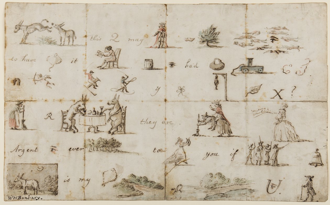 Carta pictográfica de Henry William Bunbury