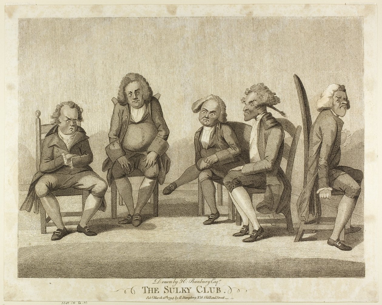 El club de los malhumorados de Henry William Bunbury
