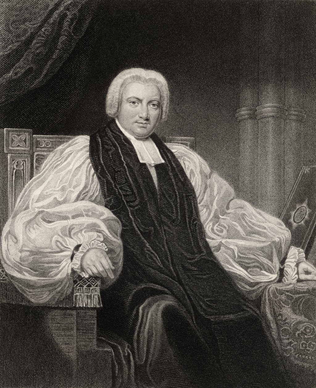 Obispo Henry Ryder, grabado por T. Woolnoth, de 