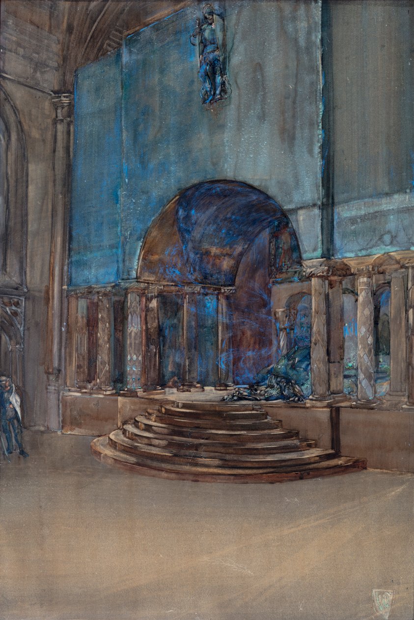 Máscara del Gremio de Trabajadores del Arte de Henry Wilson
