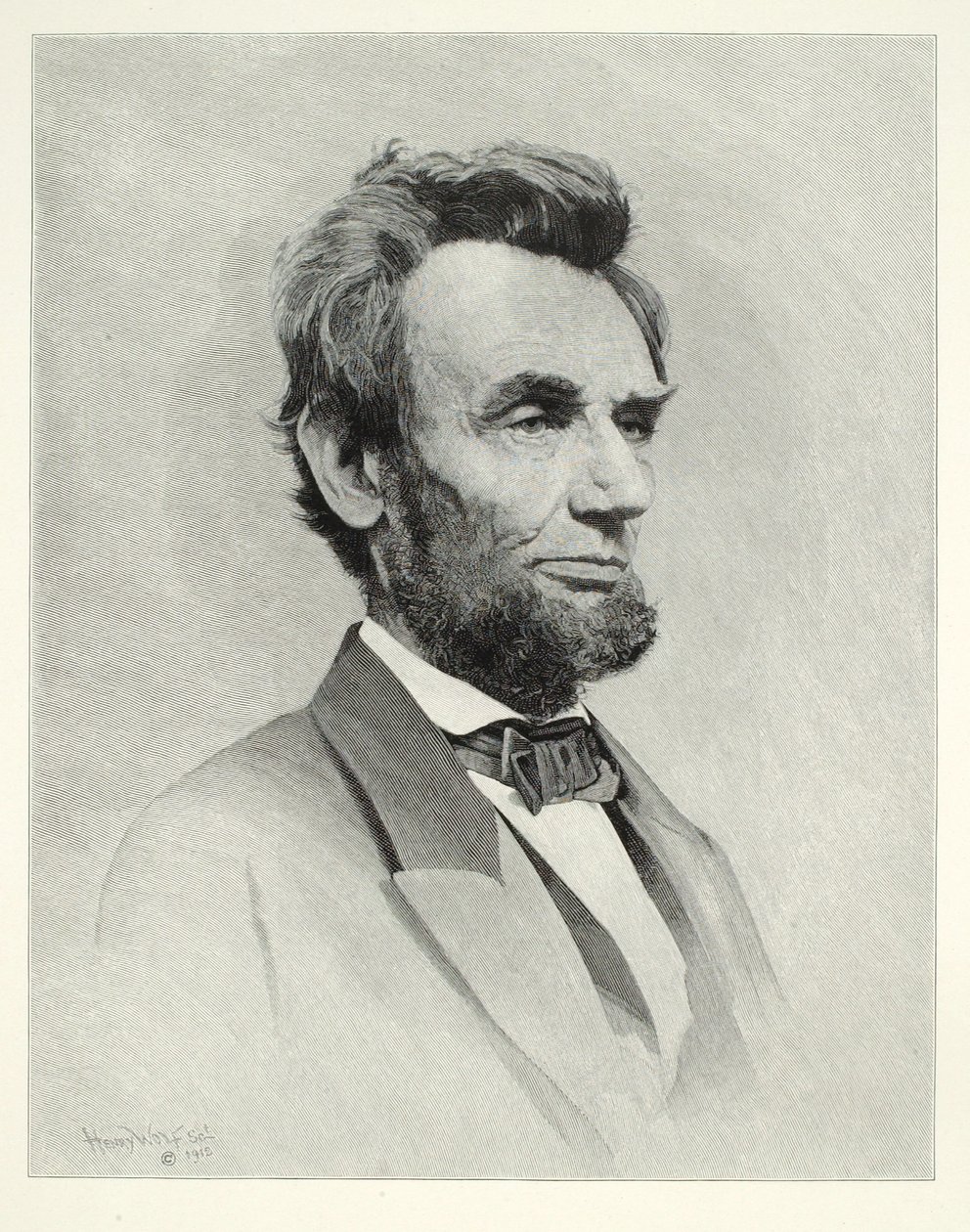 Abraham Lincoln de Henry Wolf