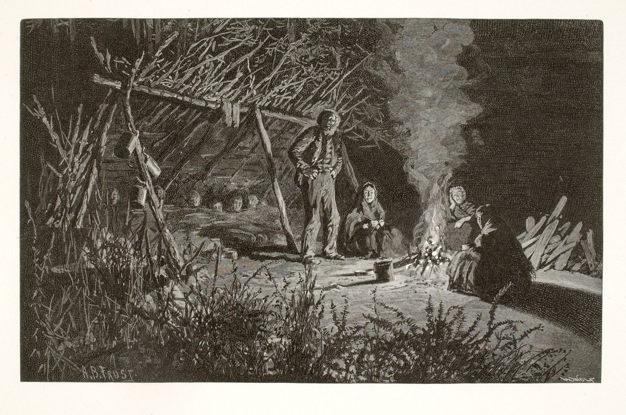 Campamento de recolectores de bayas de Henry Wolf