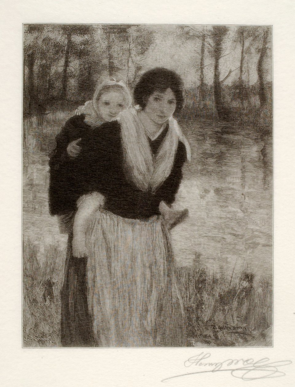 Junto al río de Henry Wolf