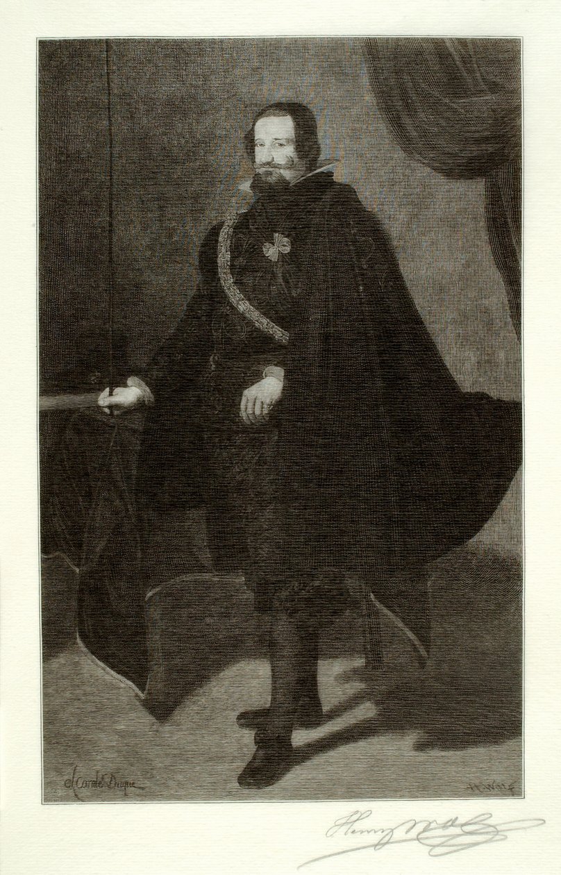 Conde Duque de Olivarez de Henry Wolf