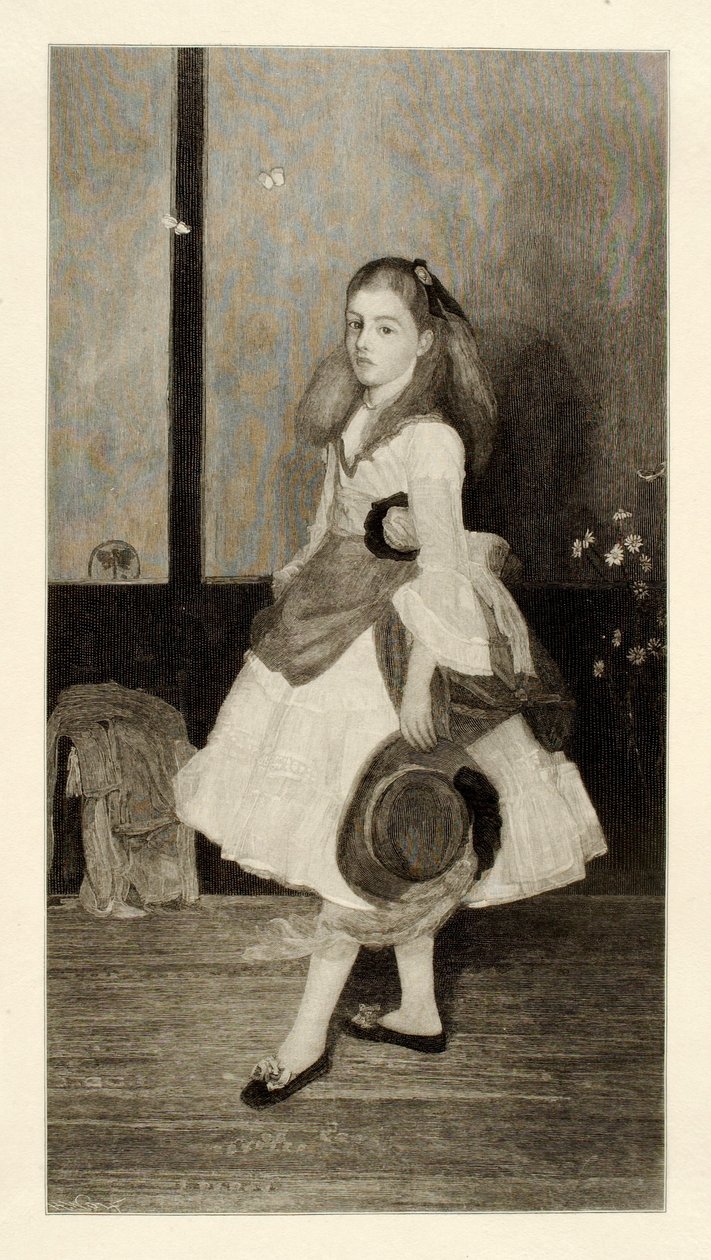 Srta. Alexander (La chica de blanco) de Henry Wolf