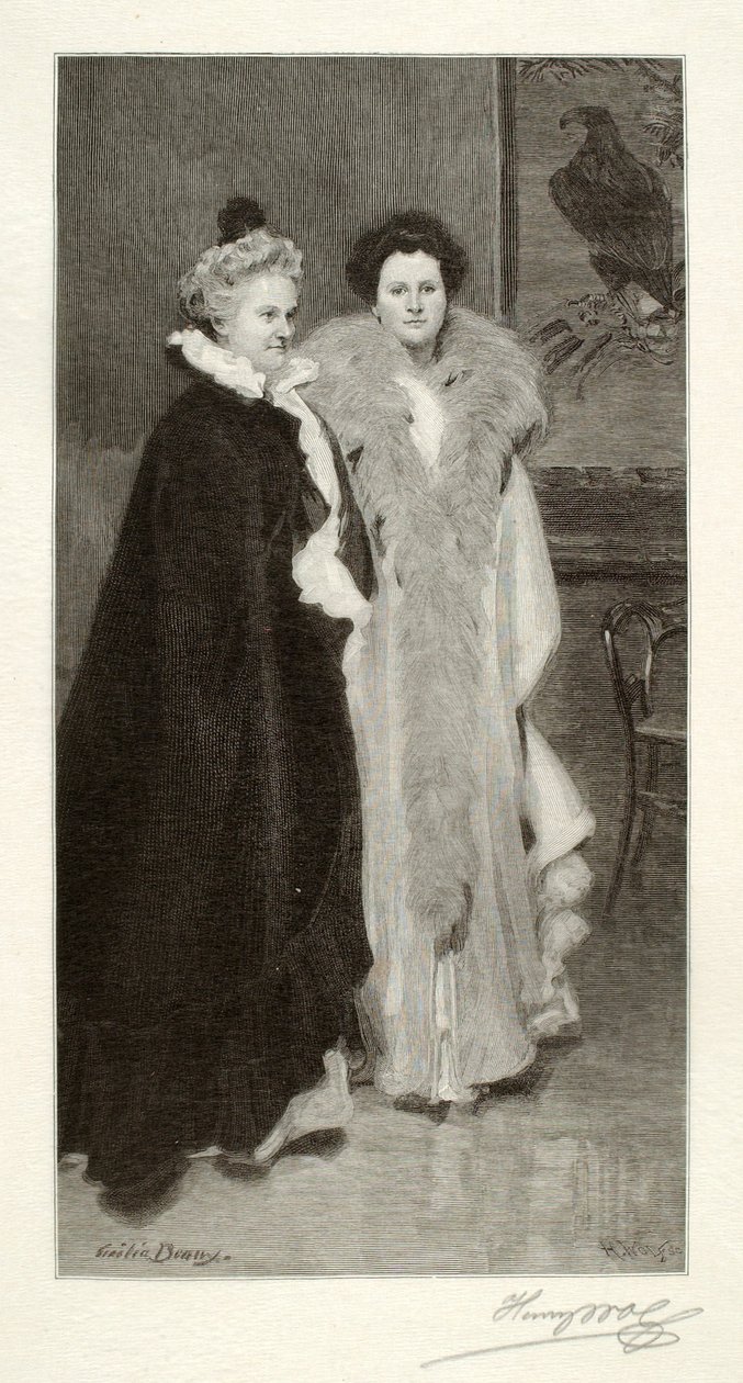 Madre e hija de Henry Wolf