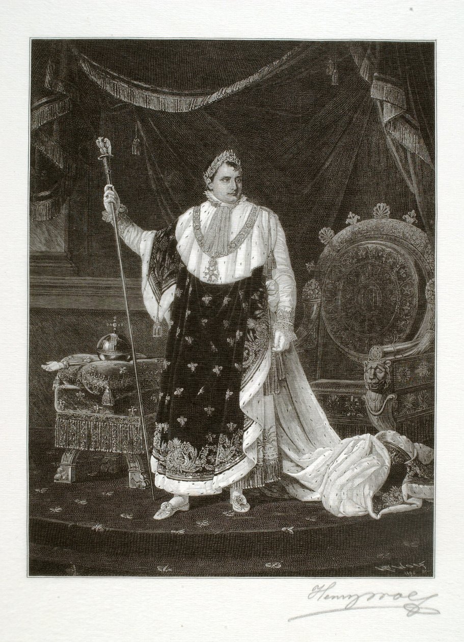 Napoleón como emperador de Henry Wolf