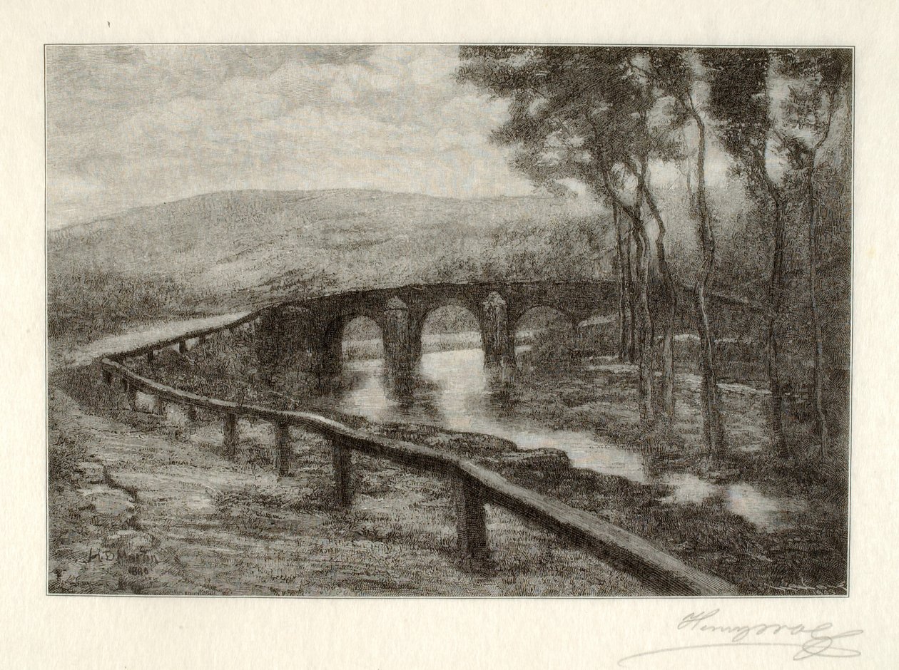 Puente Viejo de Normandía de Henry Wolf