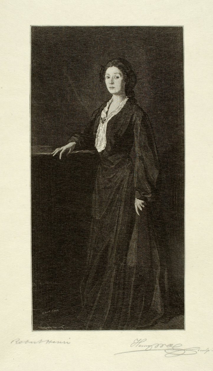 Retrato de la Sra. Henri de Henry Wolf