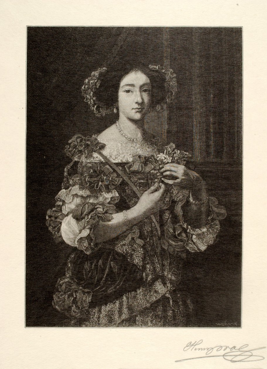 Retrato de una dama de Henry Wolf