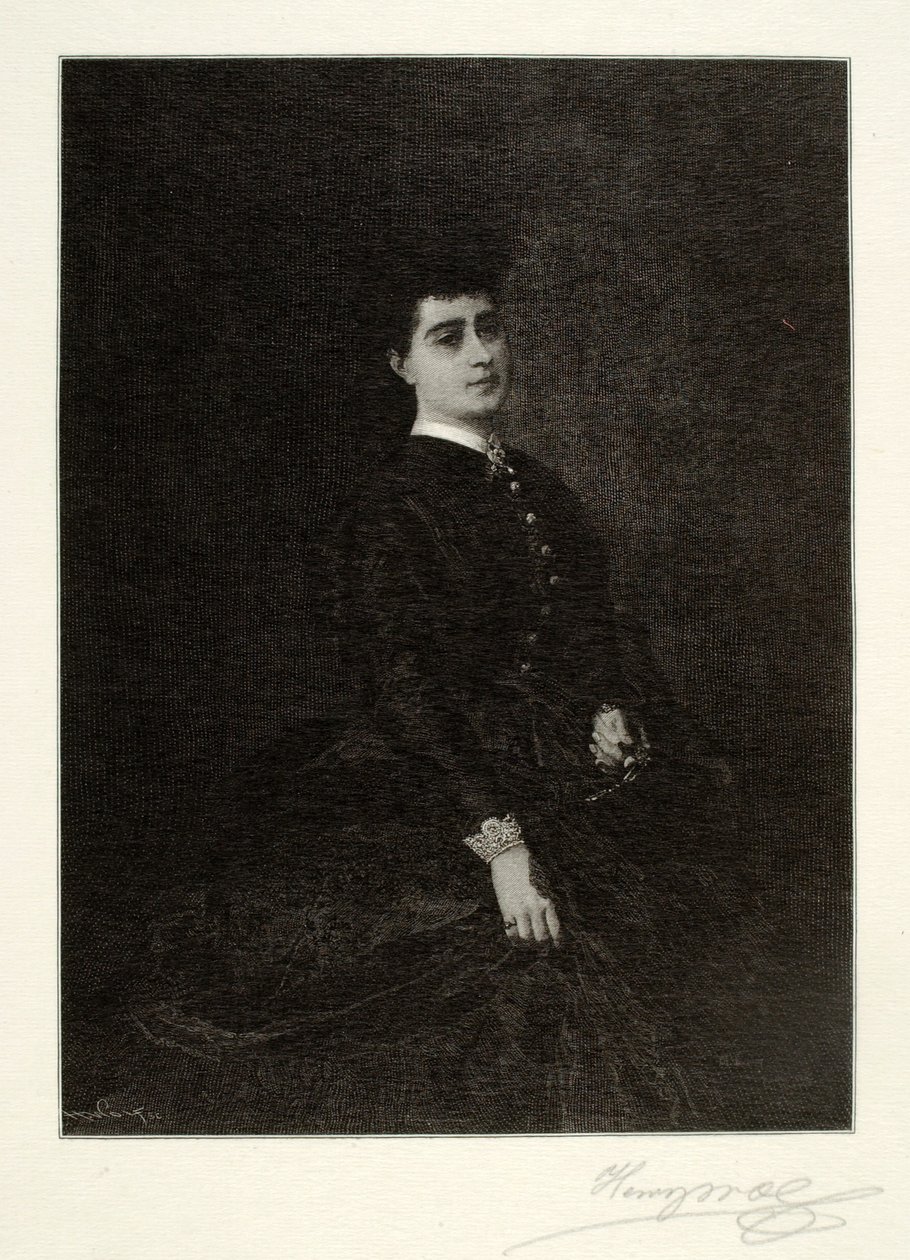 Retrato de una dama española de Henry Wolf