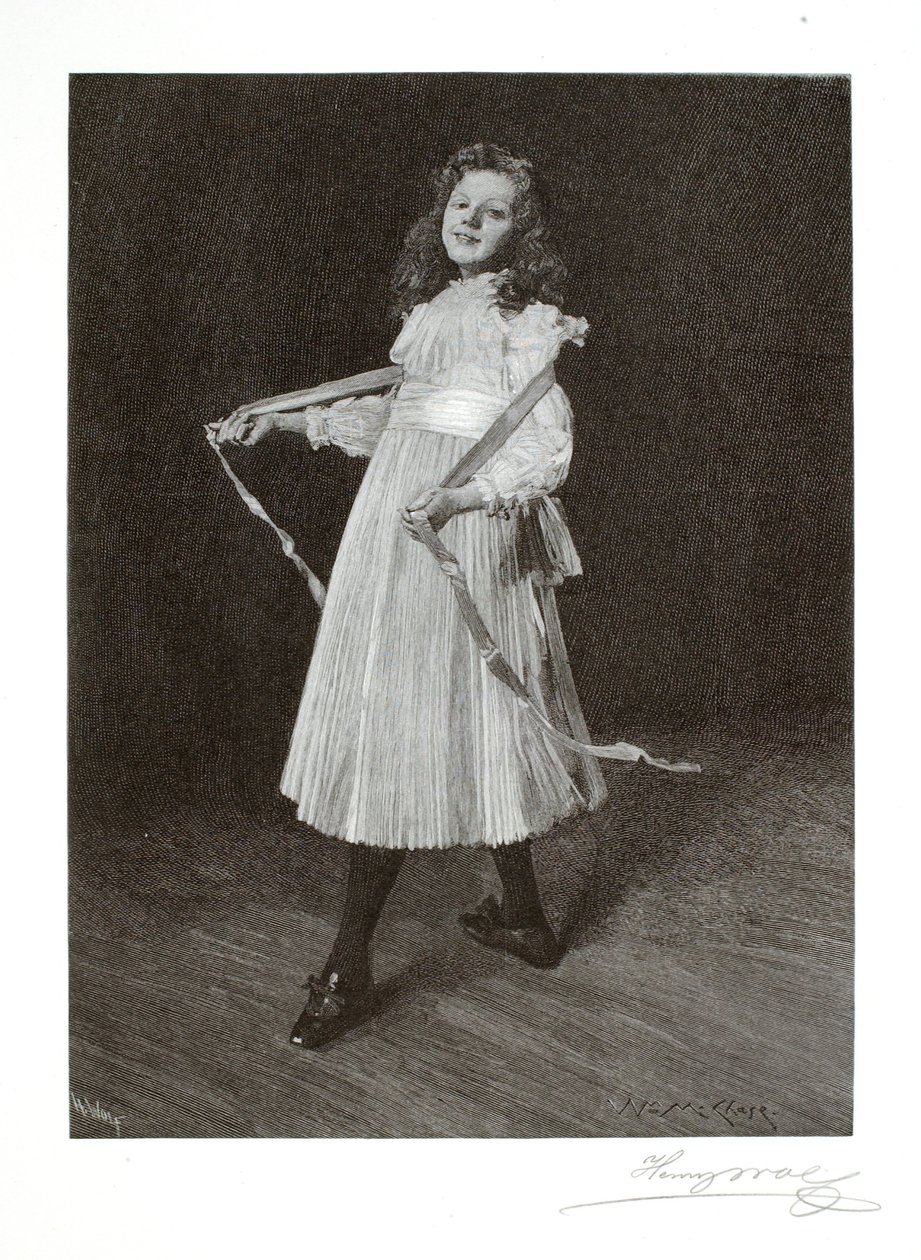 La hija del artista de Henry Wolf