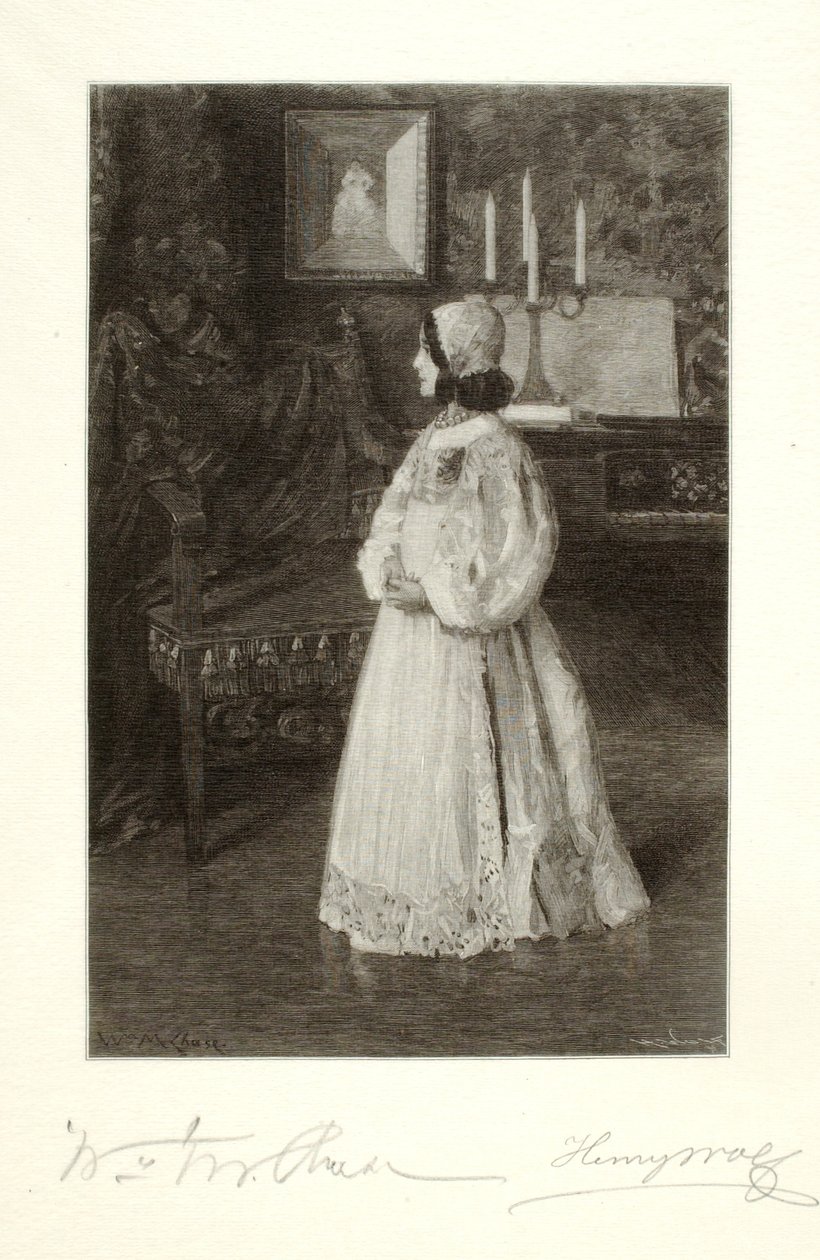 La hija del artista Alicia de Henry Wolf