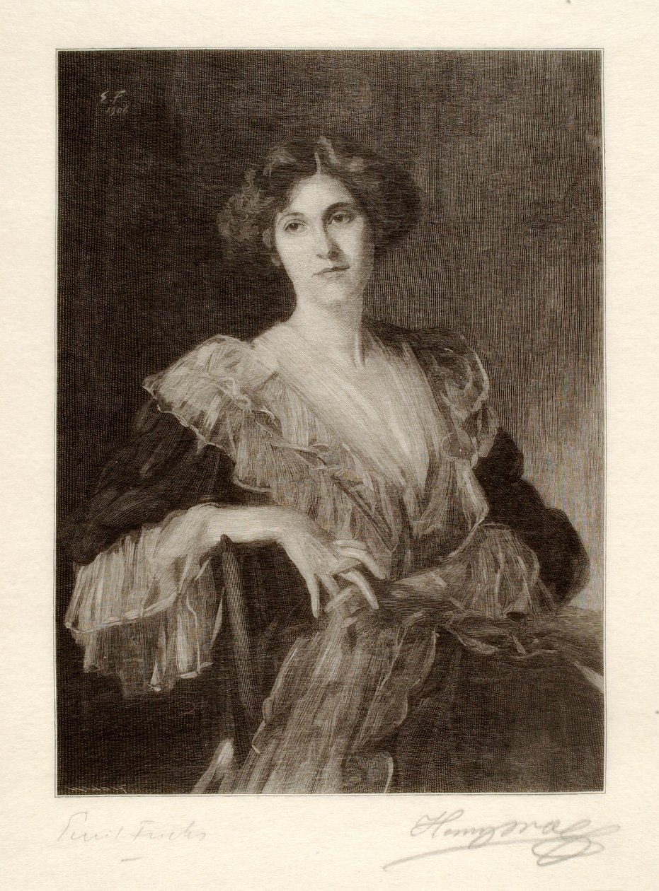 La hermana del artista de Henry Wolf
