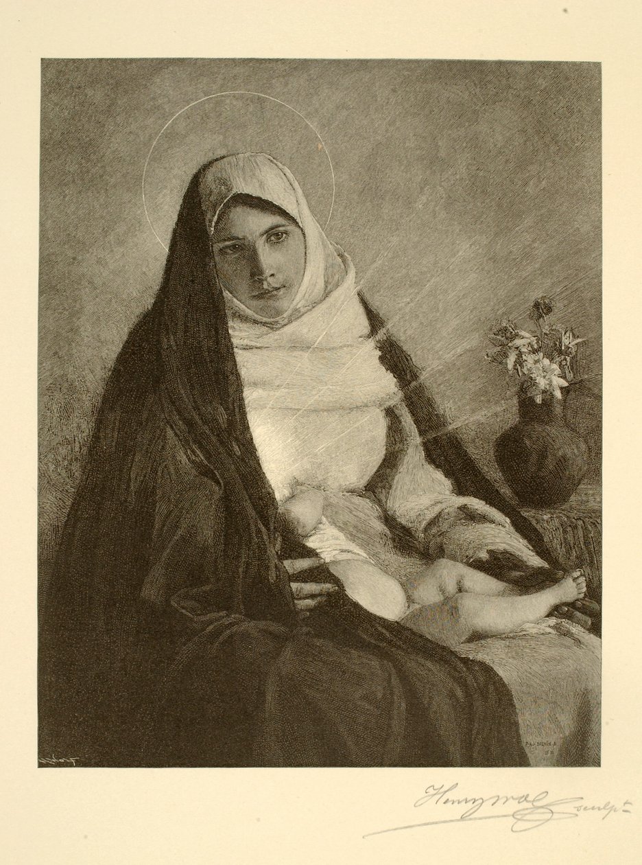 La Virgen de la Rosa de Henry Wolf