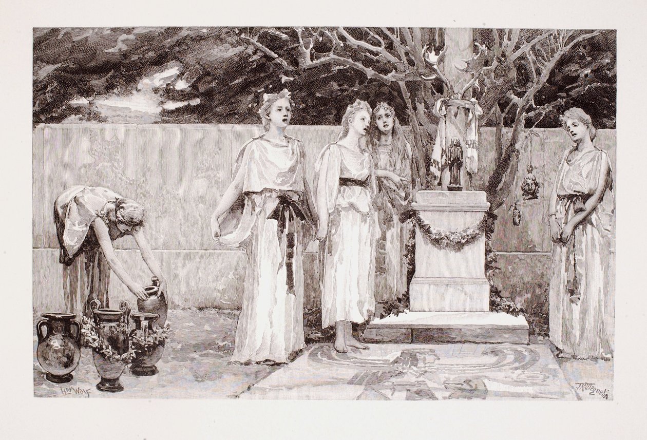 Vírgenes, alabad a Diana de Henry Wolf