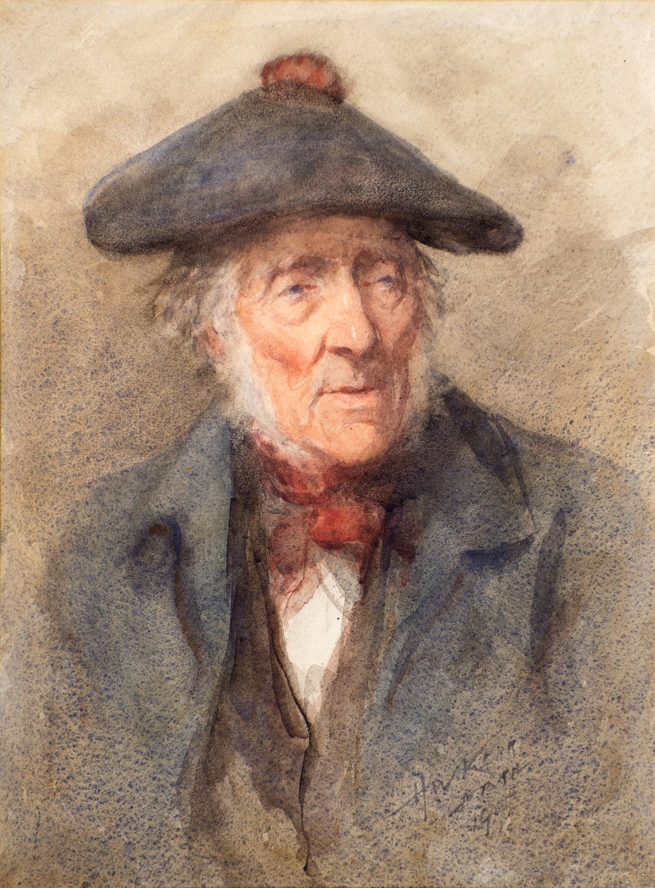 A Bonnet Laird, c.1905 (acuarela) de Henry Wright Kerr