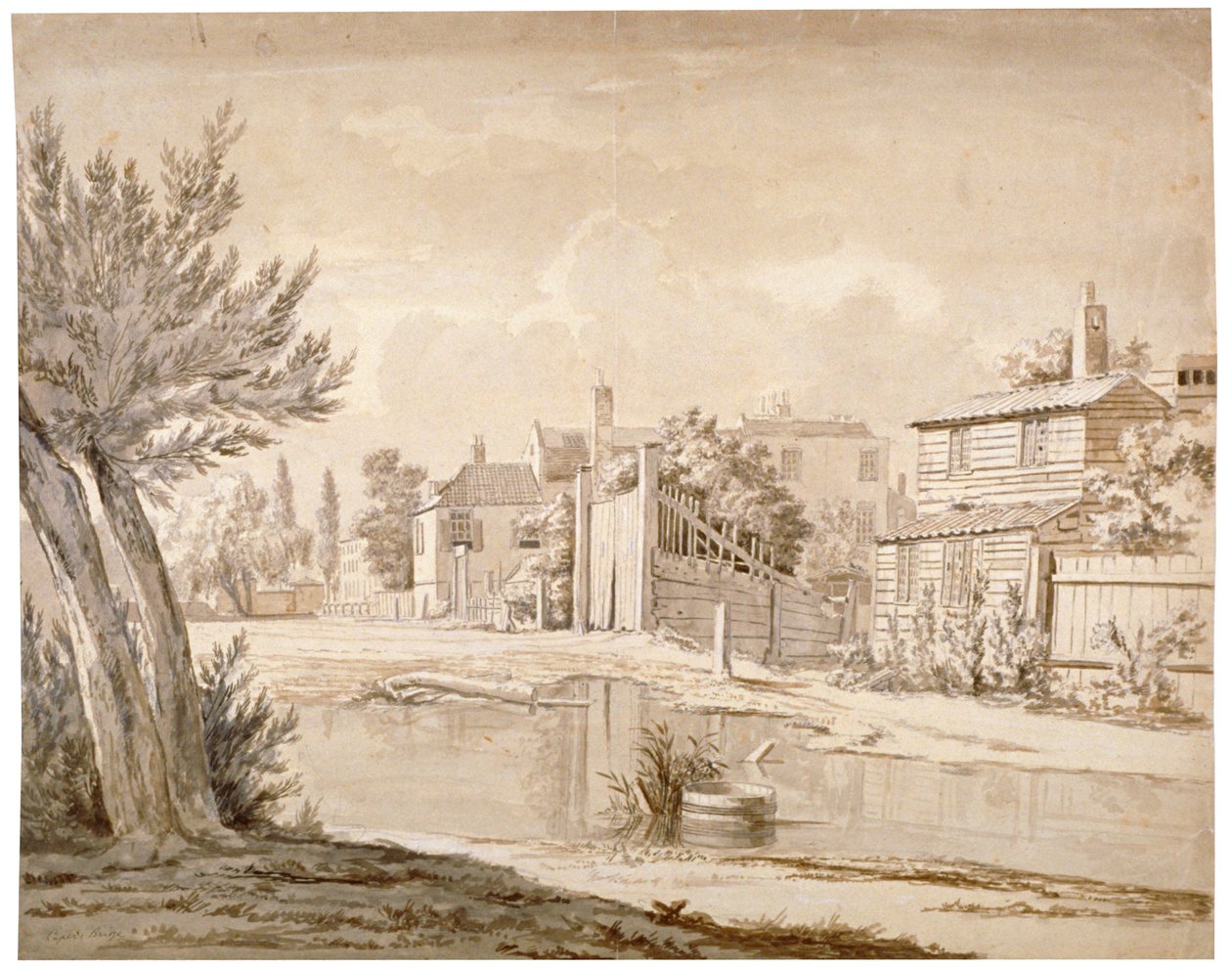 Puente de Cuper, Lambeth, Londres, 1807 de Henry de Cort