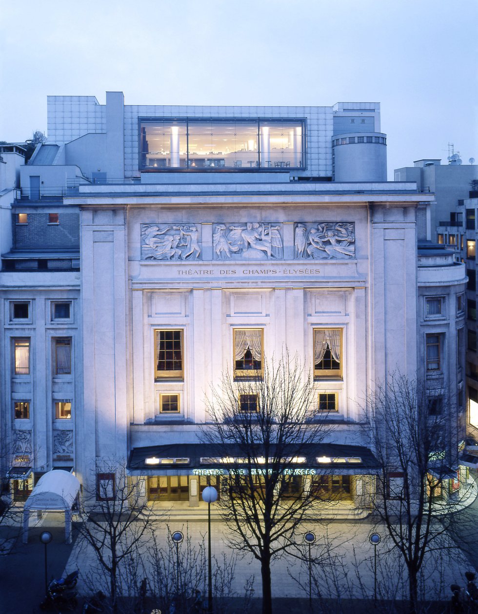 Teatro de los Campos Elíseos (Campos Elíseos) de Henry van de Perret Auguste (1874 1954) & Perret Gustave (1876 1952) Velde
