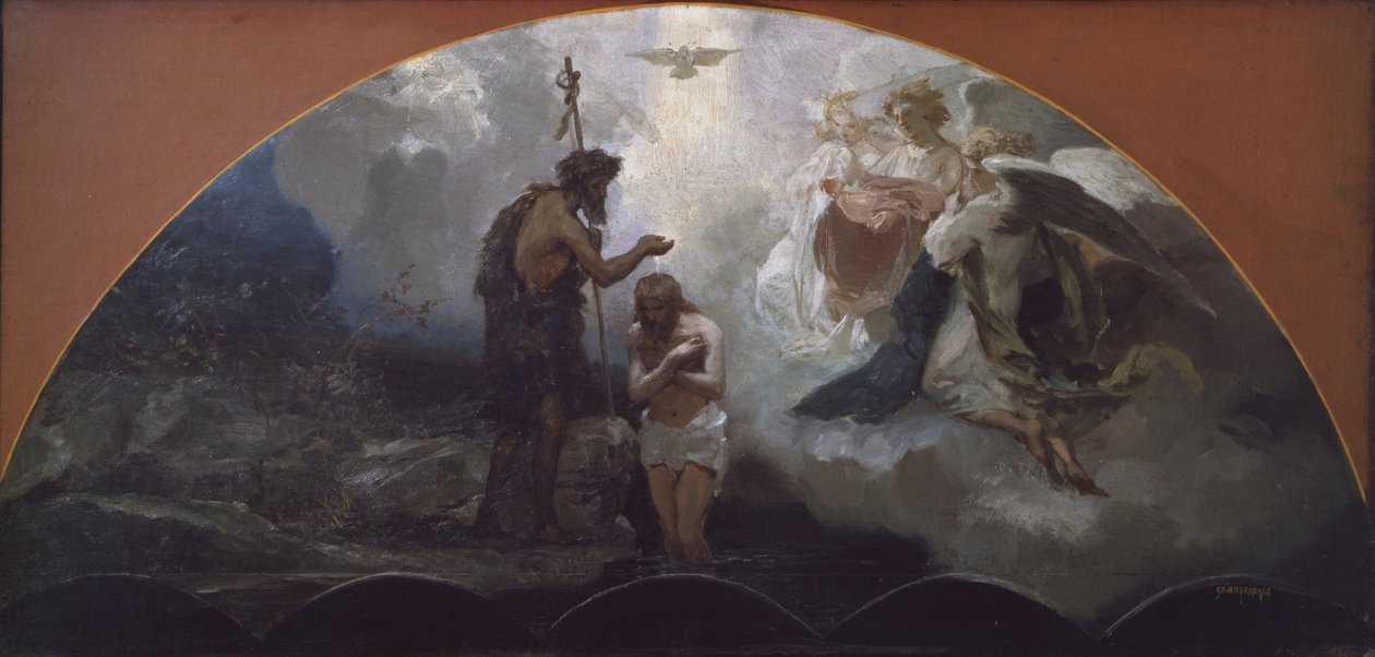 El Bautismo de Cristo, 1876 de Henryk Siemiradzki