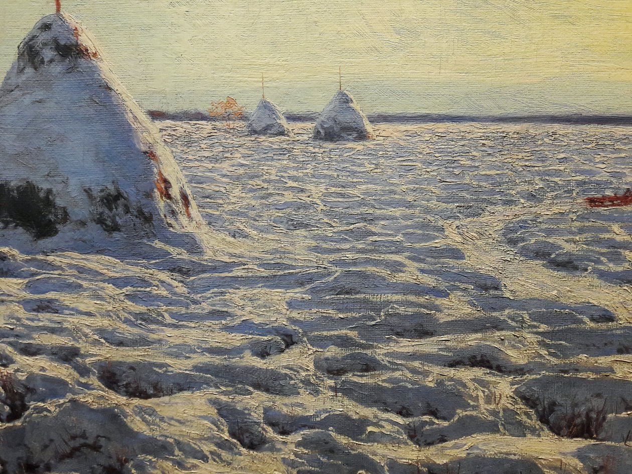 Pantanos lituanos bajo la nieve de Henryk Weyssenhoff