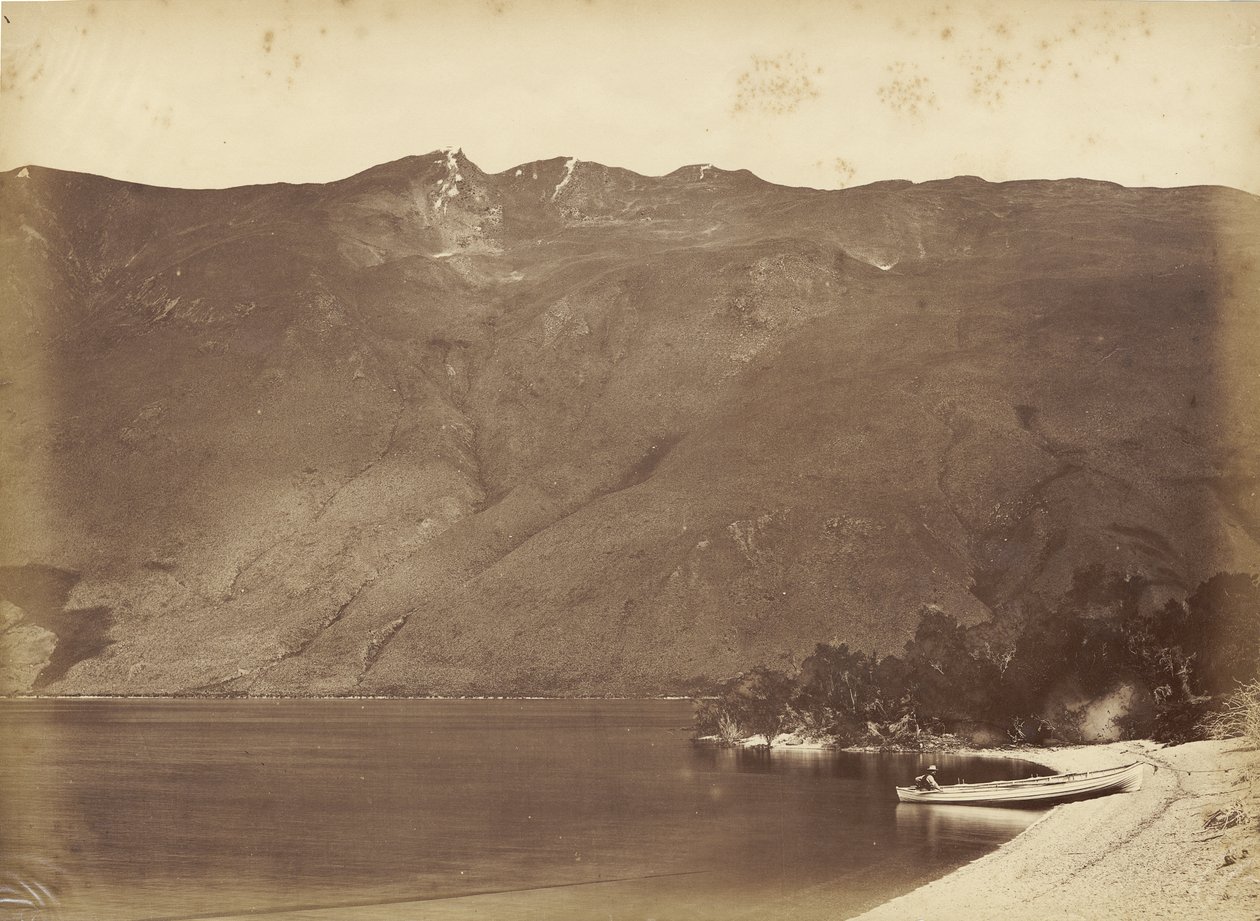 Pico Fools Cap, Wanaka, mediados de la década de 1870 de Herbert Deveril