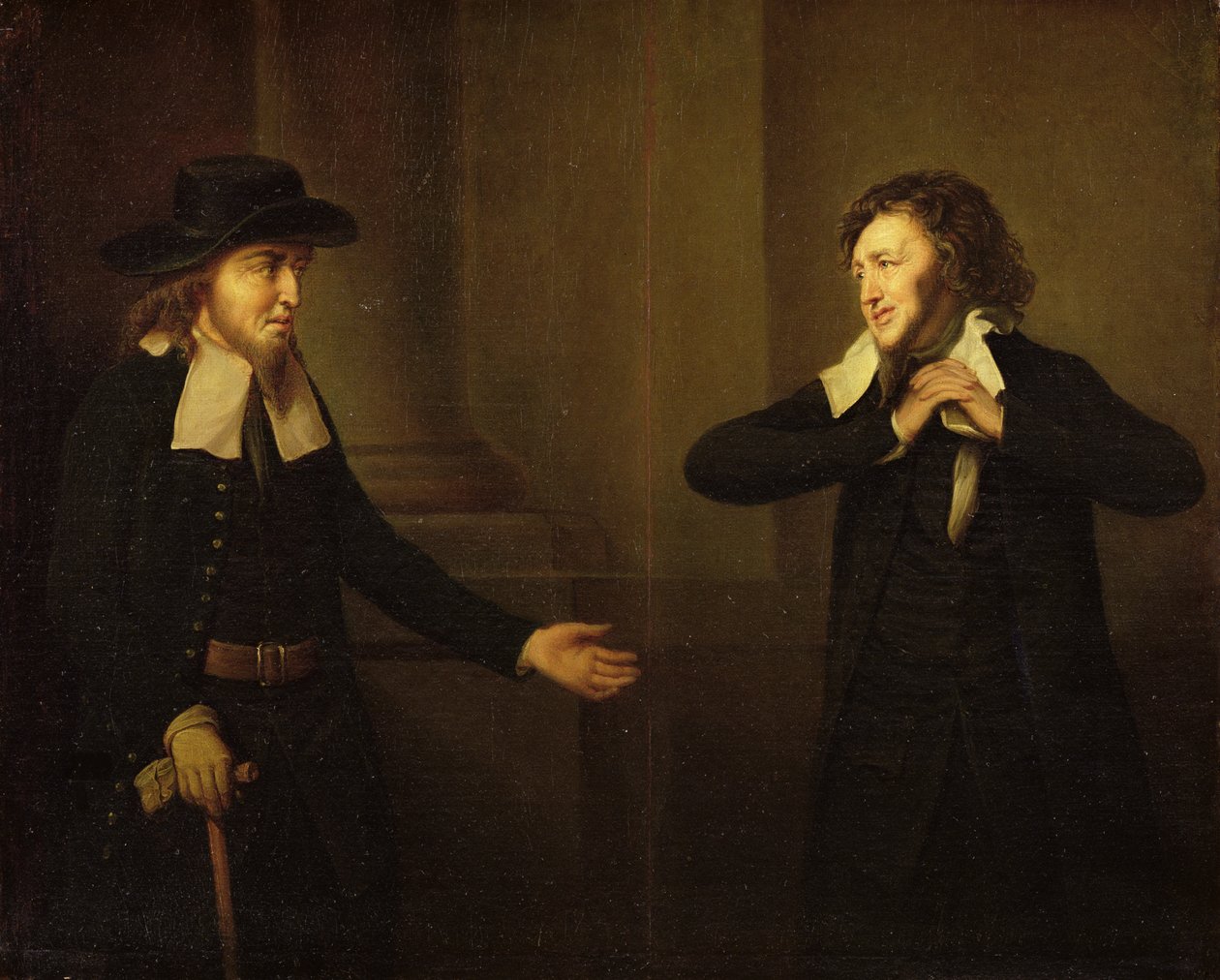Shylock y Tubal del Acto III, Escena ii de 