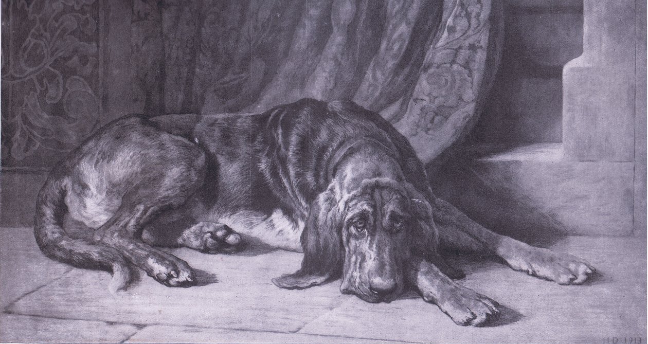 El centinela, Bibbys Annual, 1916-1917 de Herbert Thomas Dicksee